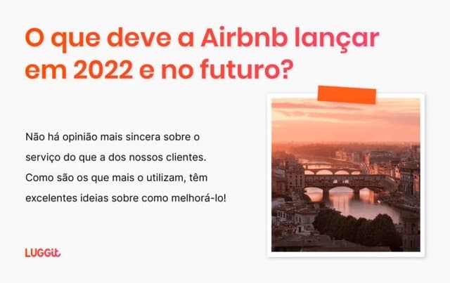 O que deve a Airbnb lançar em 2022 e no futuro? 