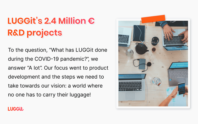 LUGGit’s 2.4 Million € R&D projects