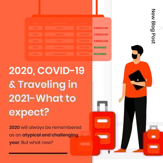 2020, COVID-19 & Viagens em 2021 — O que esperar?